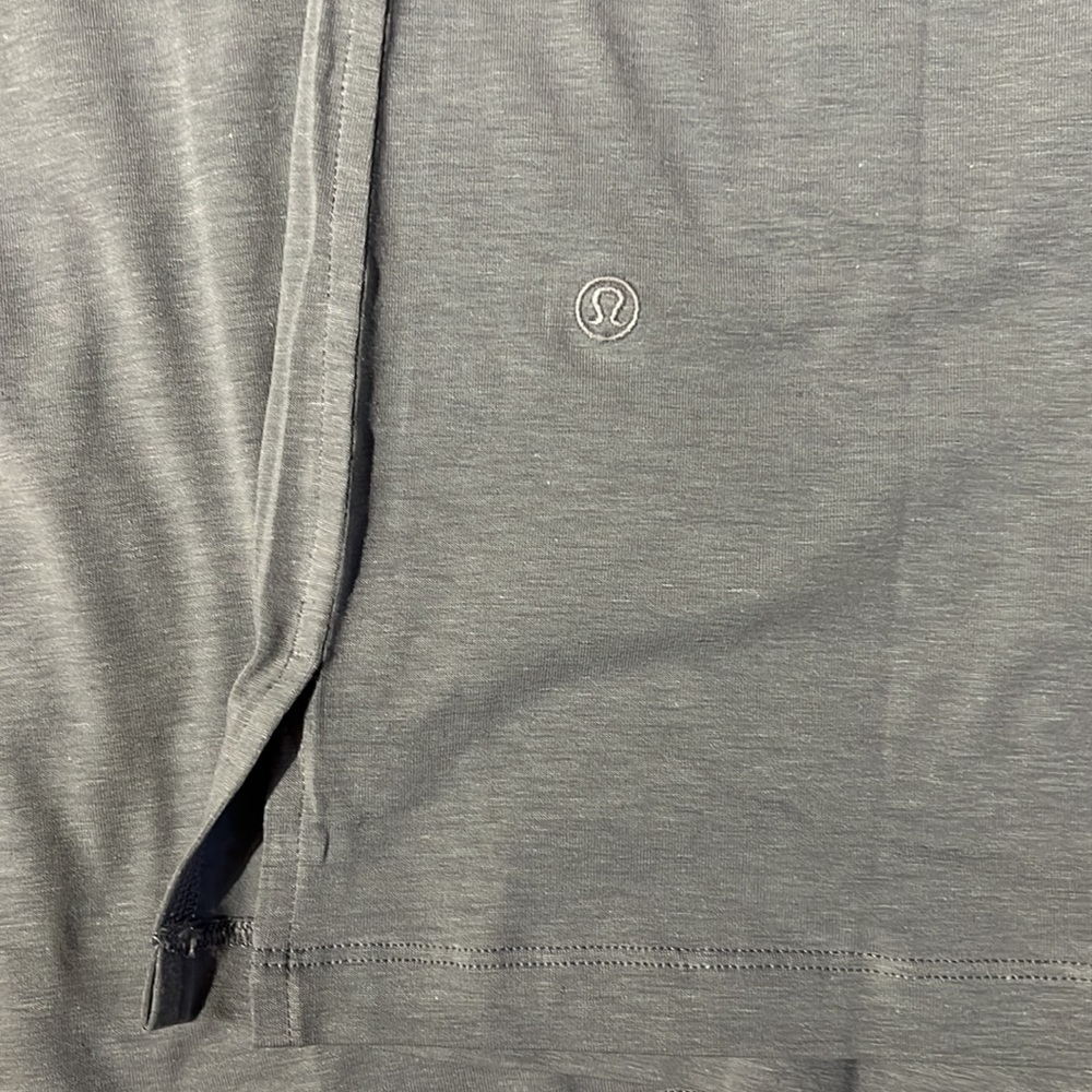 Classic-Fit Cotton-Blend T-Shirt Dress - Picture 8 of 8